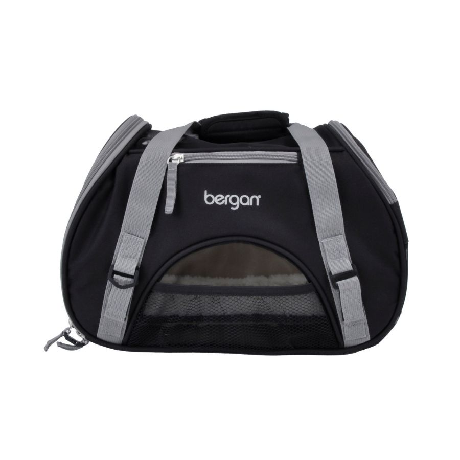 Comfort carrier, negro con gris
